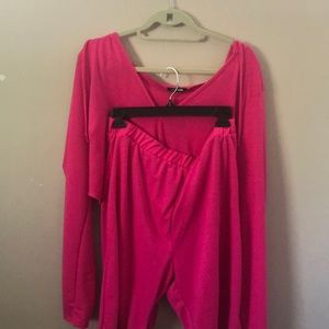 Fashion Nova “Hannah Hooded Biker Short Set”